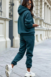 IVON high-quality knit fabric sweatsuit  Adomoo